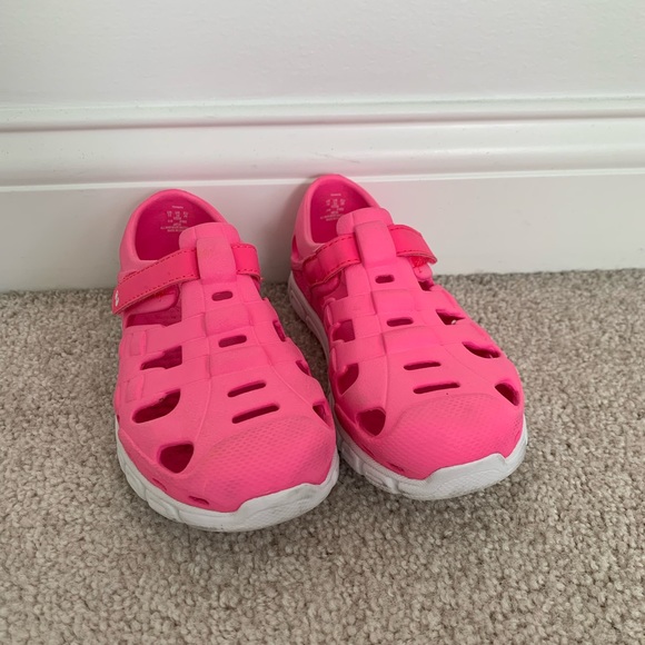 Surprize by Stride Rite Girls Hot Pink Water Shoes Size 11 - Picture 6 of 7